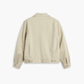 The Dockers D-Series Mechanics Jacket from the Transnomadica collection is shown from the back against a plain white background, featuring a collar, two side pockets, buttoned cuffs, and adjustable waist tabs.