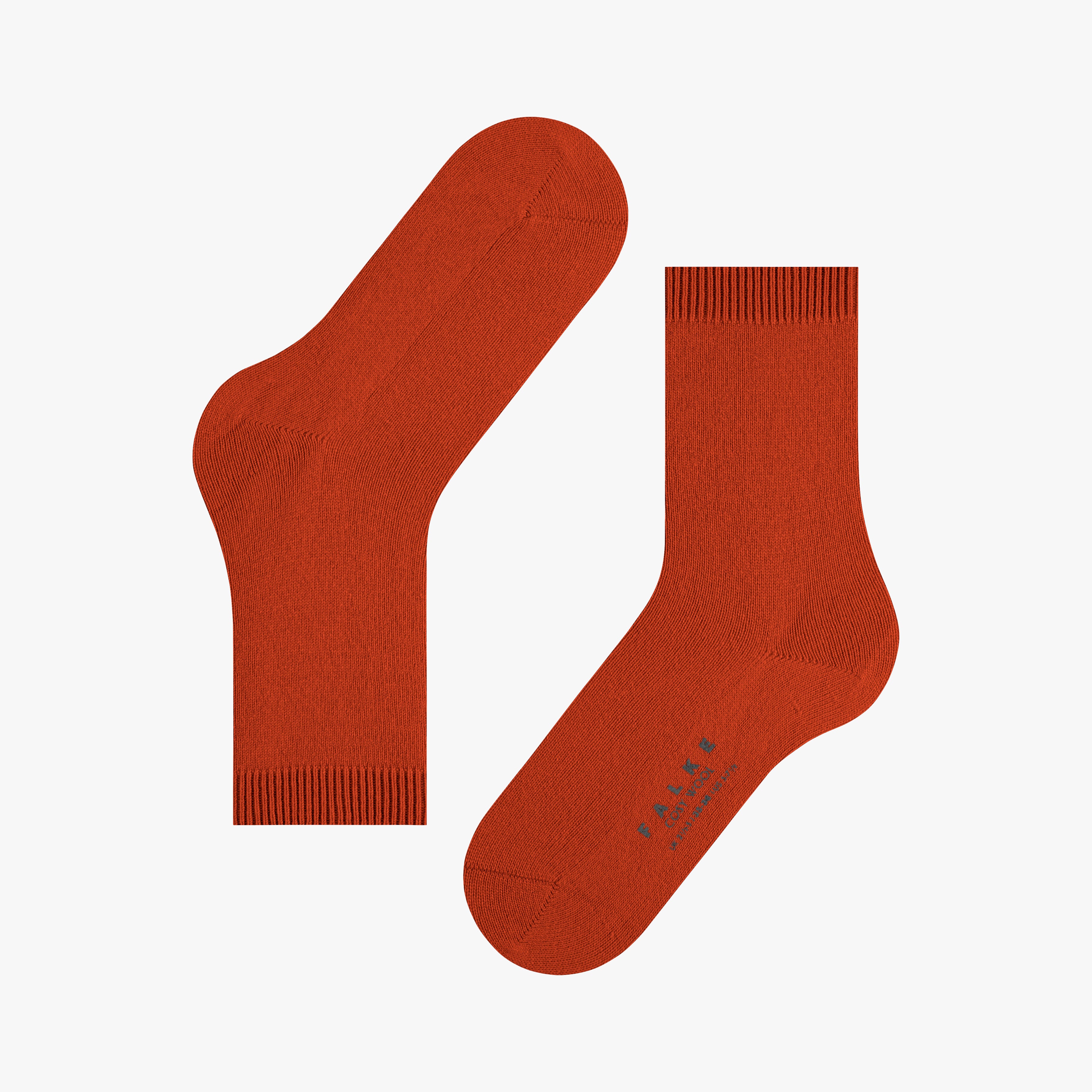 Cosy Wool Women Sock - Zeigel Orange