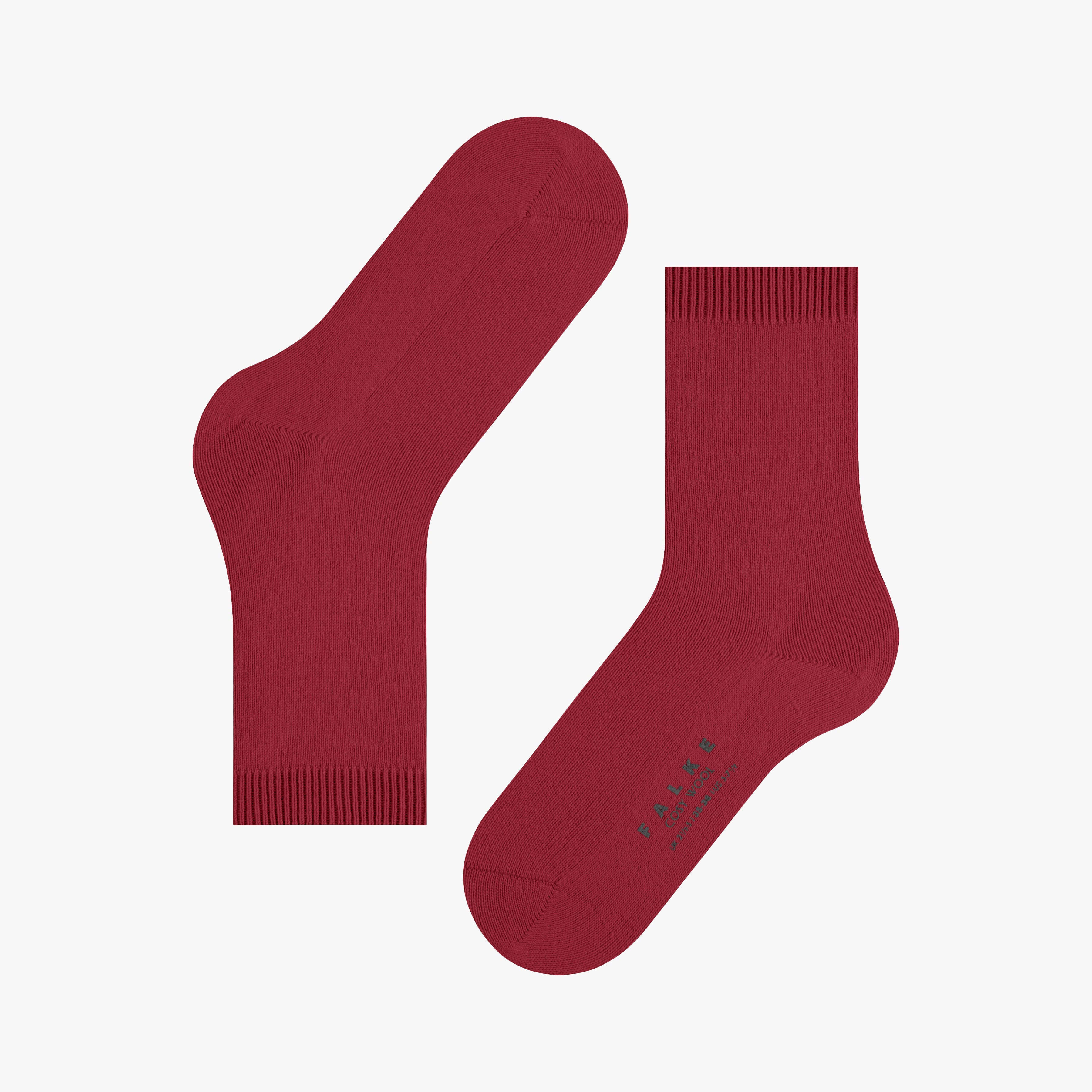 Cosy Wool Women Sock - Scarlet