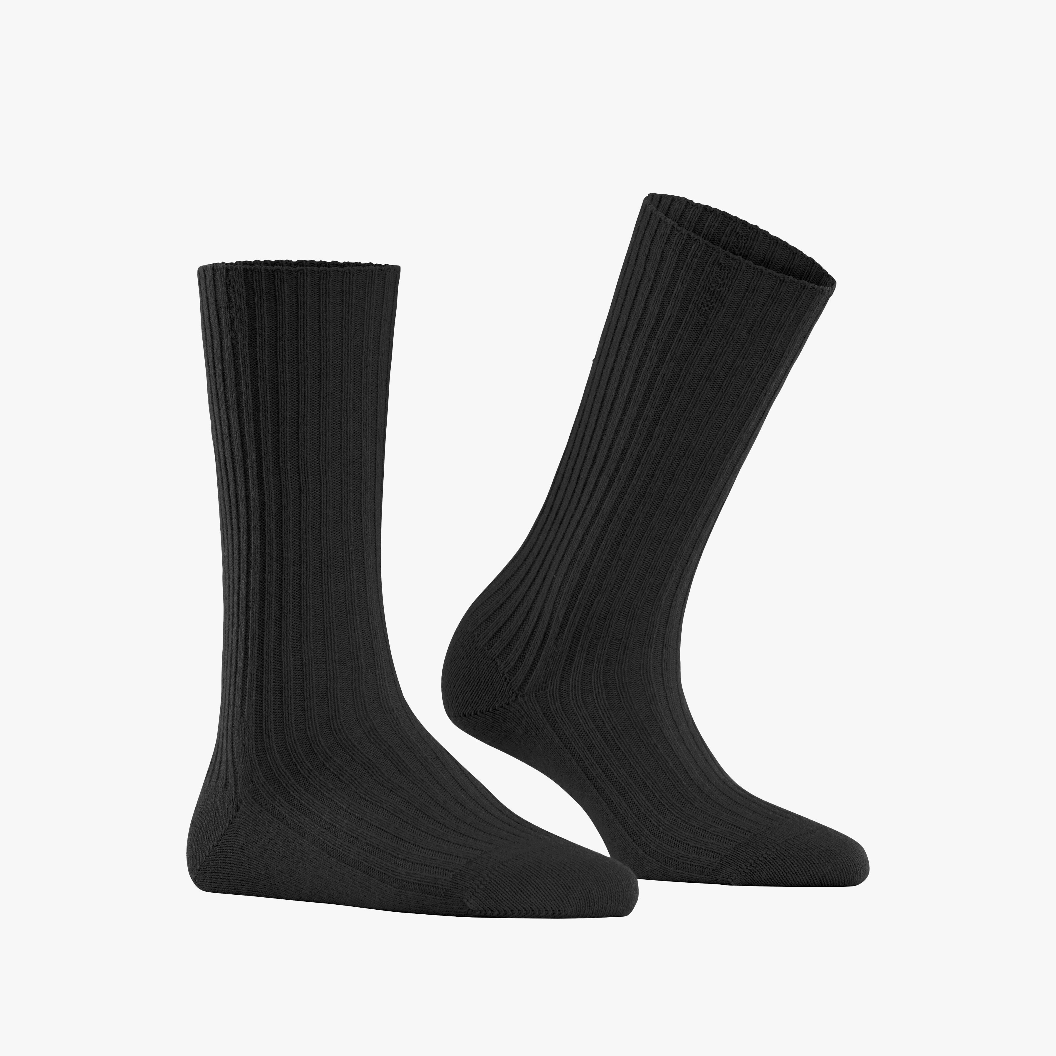 Cosy Wool Boot Women Sock - Black