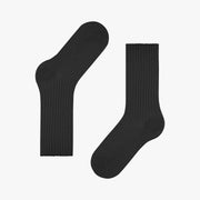 Cosy Wool Boot Women Sock - Black