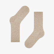 Cosy Wool Boot Women Sock - Beige Melange