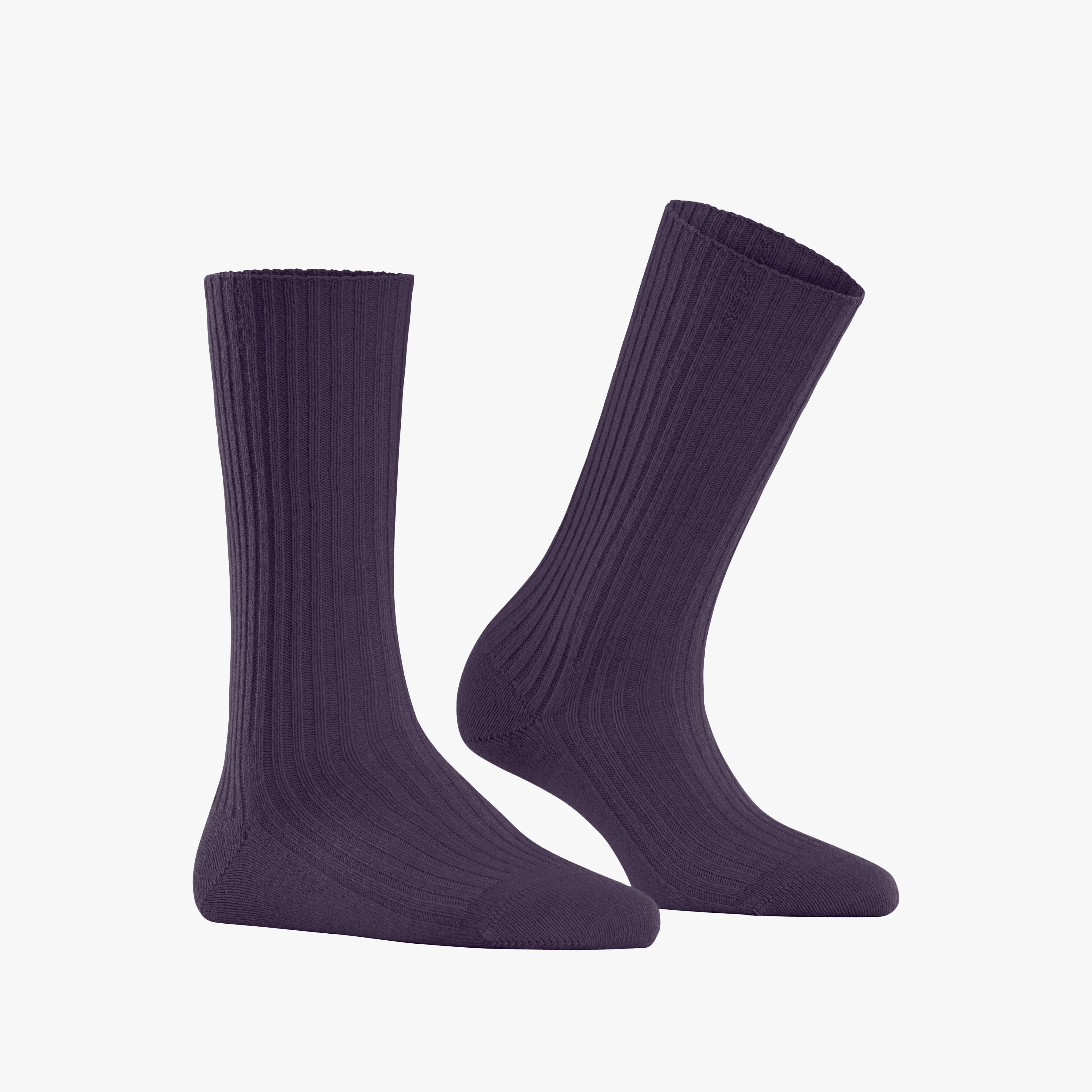 Cosy Wool Boot Women Sock - Wineberry