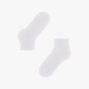 Cotton Touch Women Short Sock - White