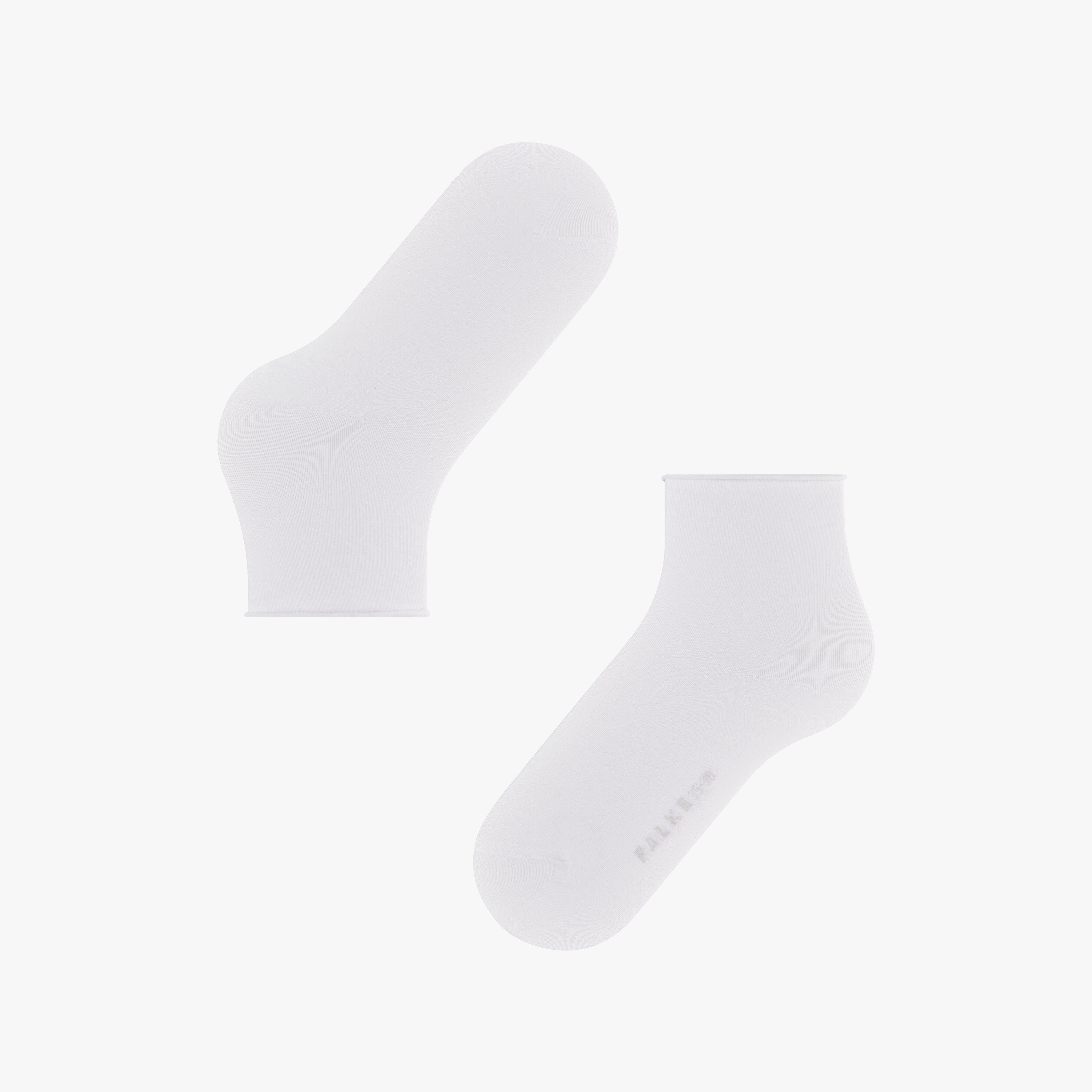 Cotton Touch Women Short Sock - White