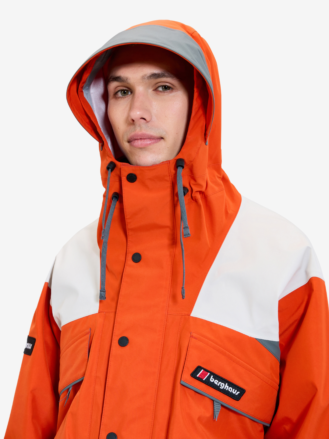 Unisex Trango Mountain Jacket - Flame/Stone