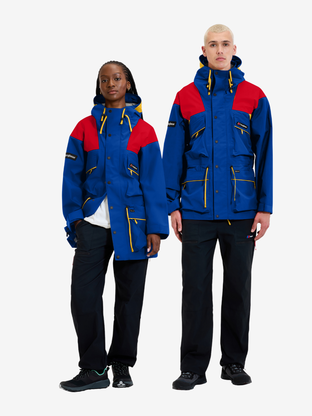 Unisex Trango Mountain Jacket - Limoges/H-Red/Amber