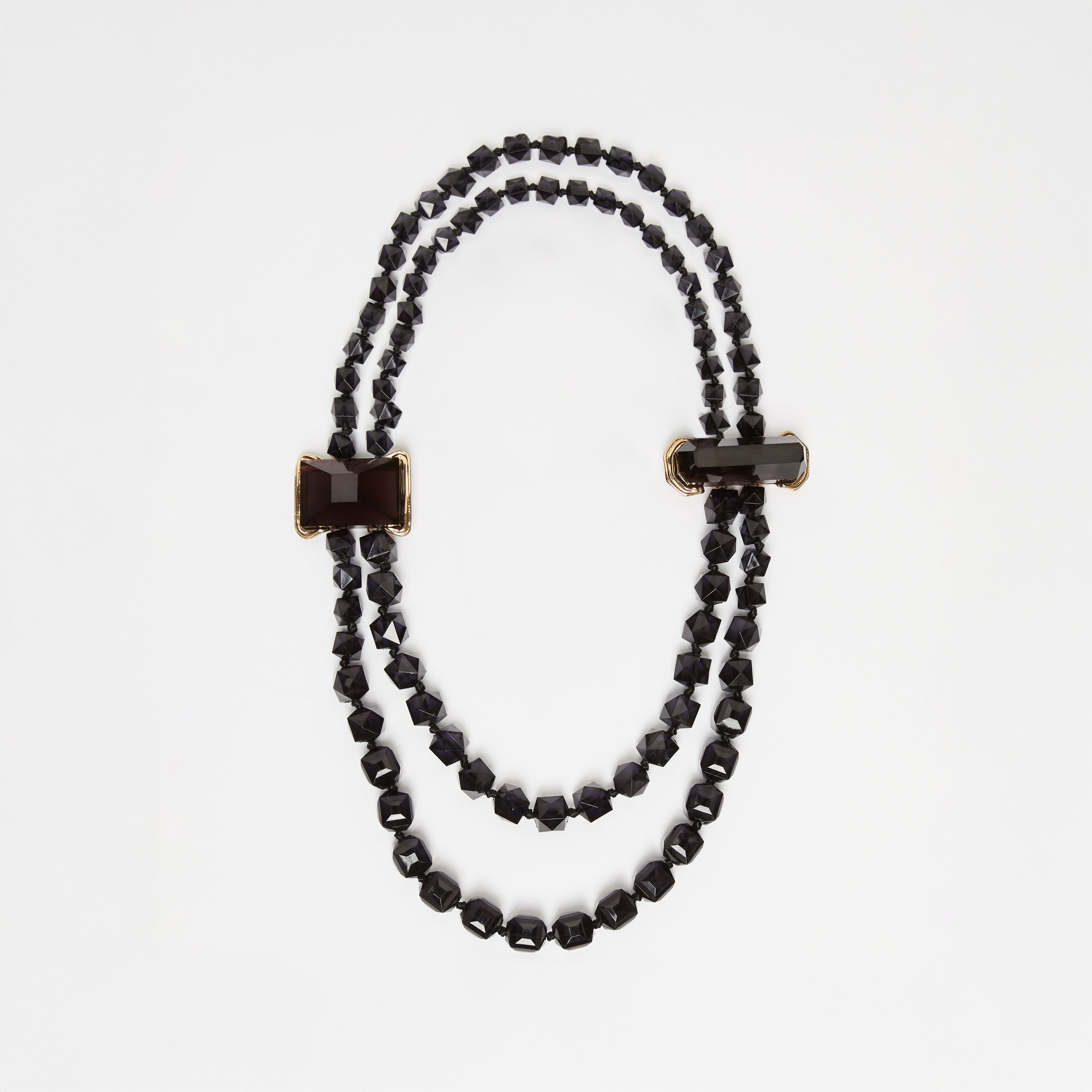 Resin necklace with stones - Adagio