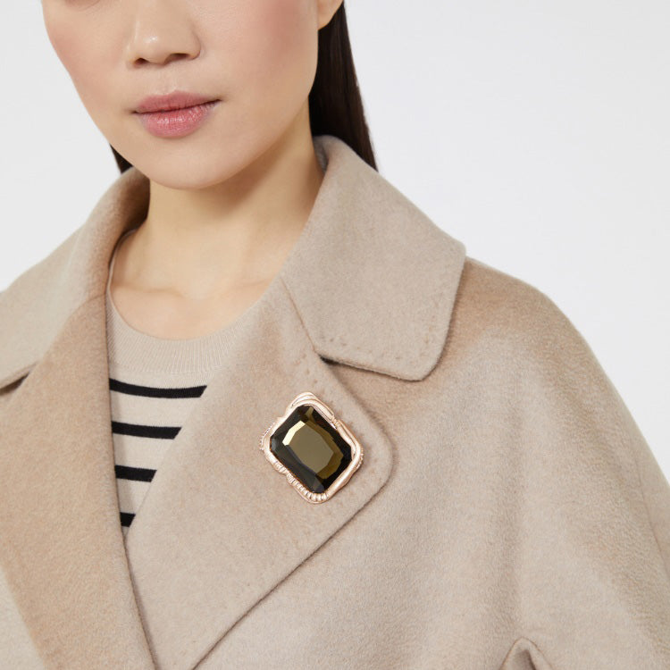 Sevres Broche - Gold/Green