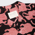 Yusuke Shirt, Coral Block Print
