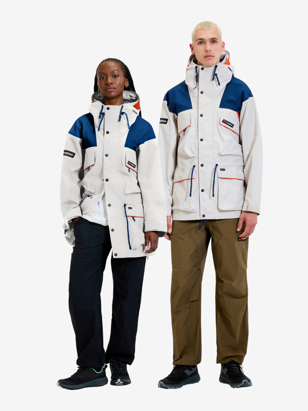 Unisex Trango Mountain Jacket - Stone/Hale Navy