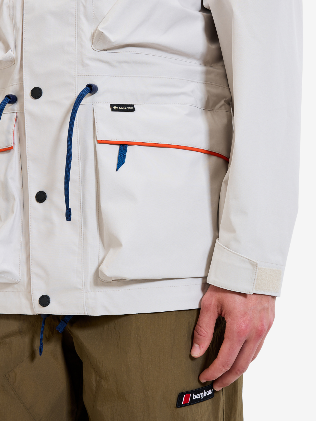 Unisex Trango Mountain Jacket - Stone/Hale Navy
