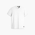 The Dockers Men's Crewneck Tee is a slim fit, plain white short-sleeve t-shirt crafted from soft Supima cotton for a classic look.