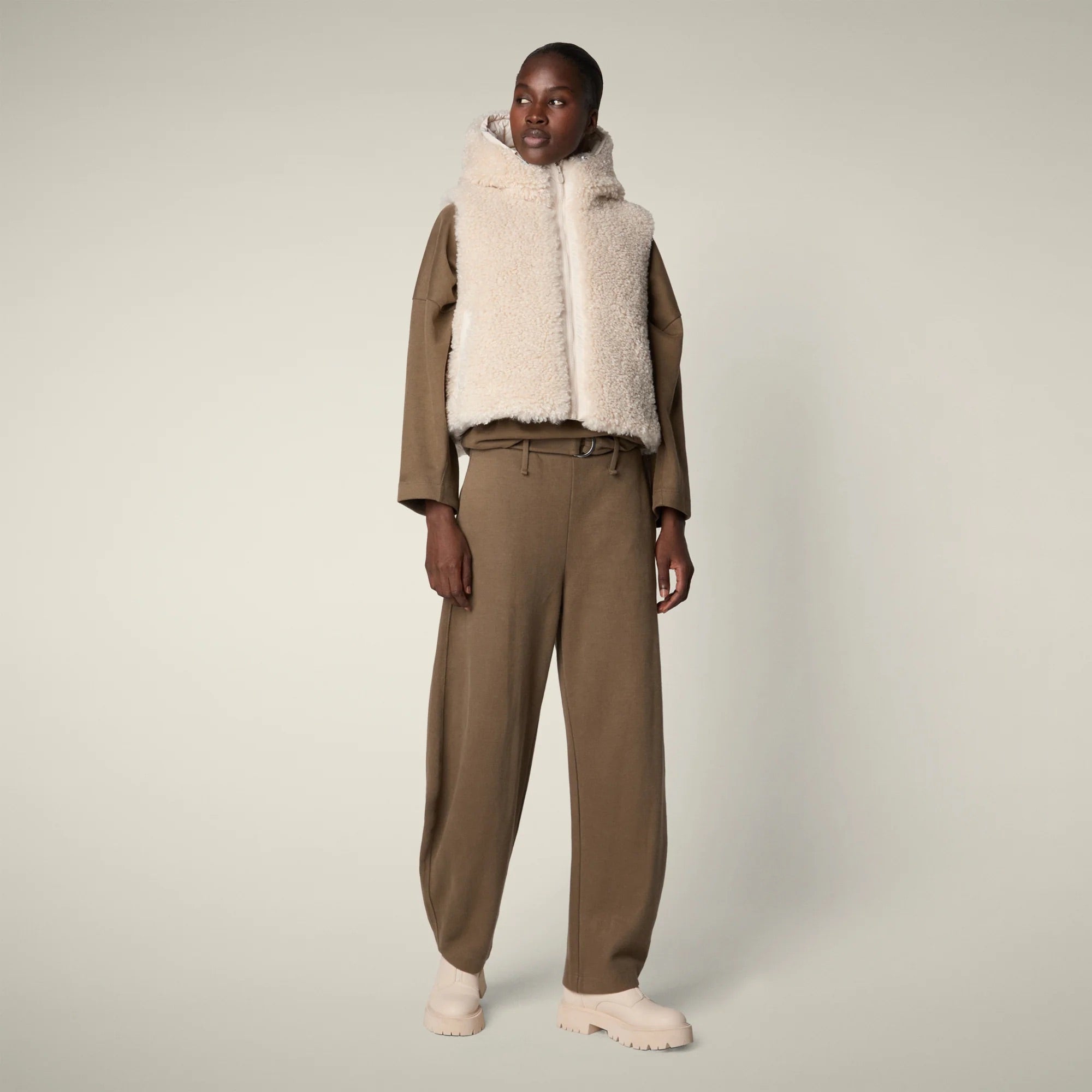 Ayla Vest - Shore Beige