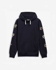 Bowline Evo Patch Hoodie - Blu Indigo Sebago