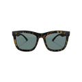 Brooklyn Tortoise/Green sunglasses by Messyweekend feature a classic wayfarer frame with dark lenses and UV400 protection.