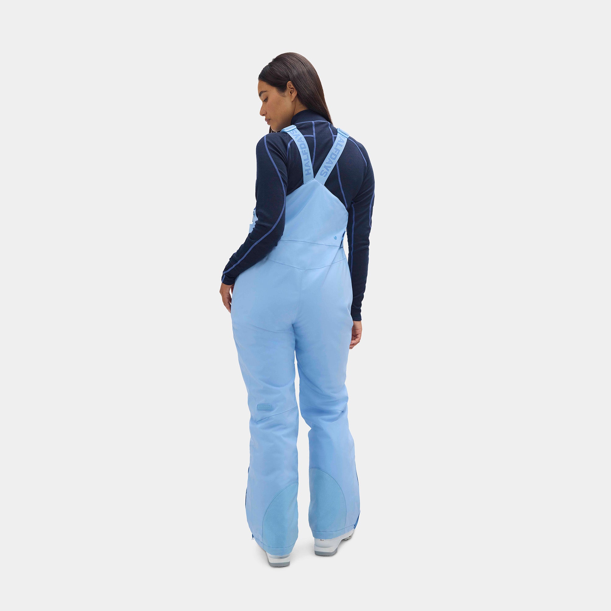 Carson Bib Pant - Forget Me Not