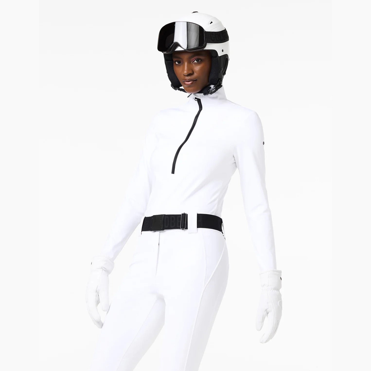 Serena Ski Pully, White