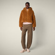 Dada Hooded Jacket - Toffee Brown