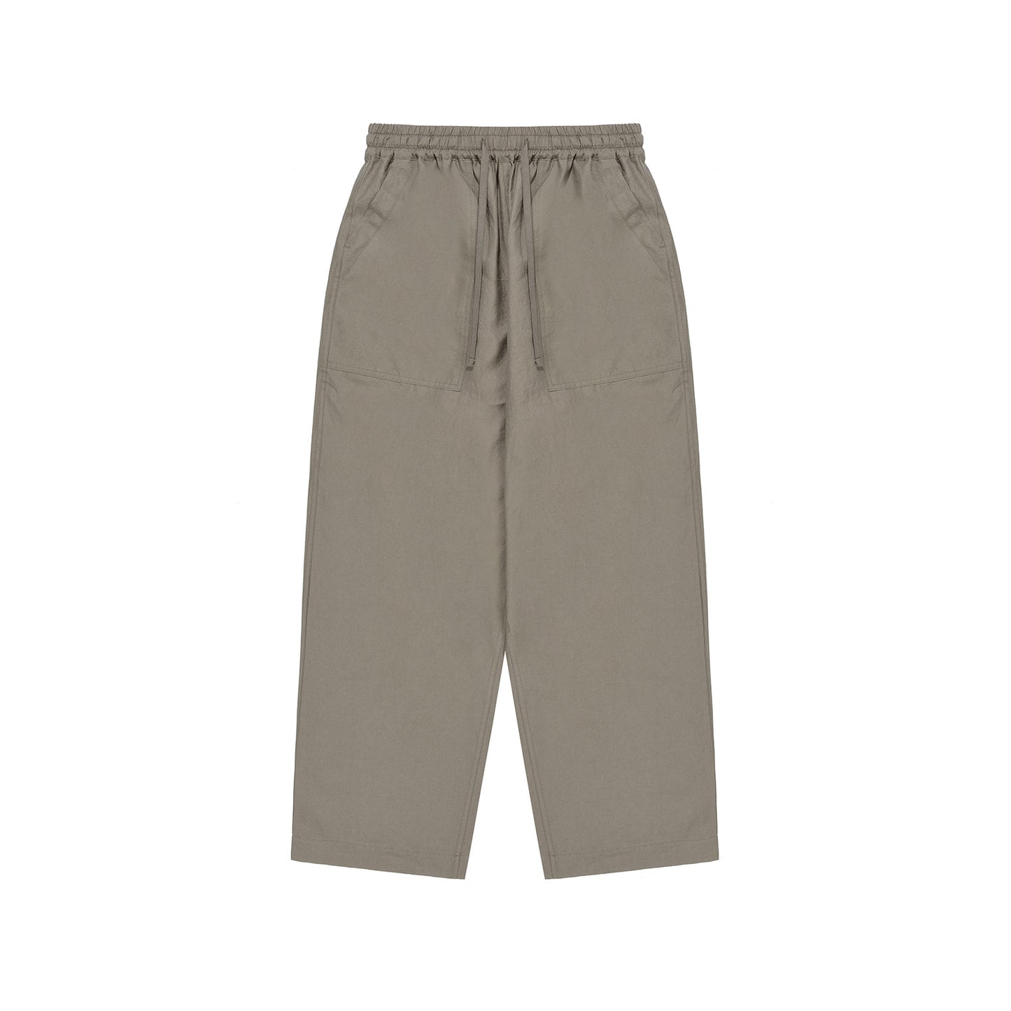 Kappy's Easy Fatigue Pants are olive green, wide-leg unisex pants with an elastic waistband and drawstring. Featuring large front pockets, these one size fits most cotton pants provide comfort and style for all.