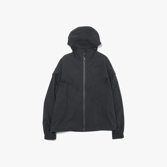 Pertex Water Repellent Fringe Hoodie