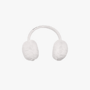 Fluffy Ear Warmers, White