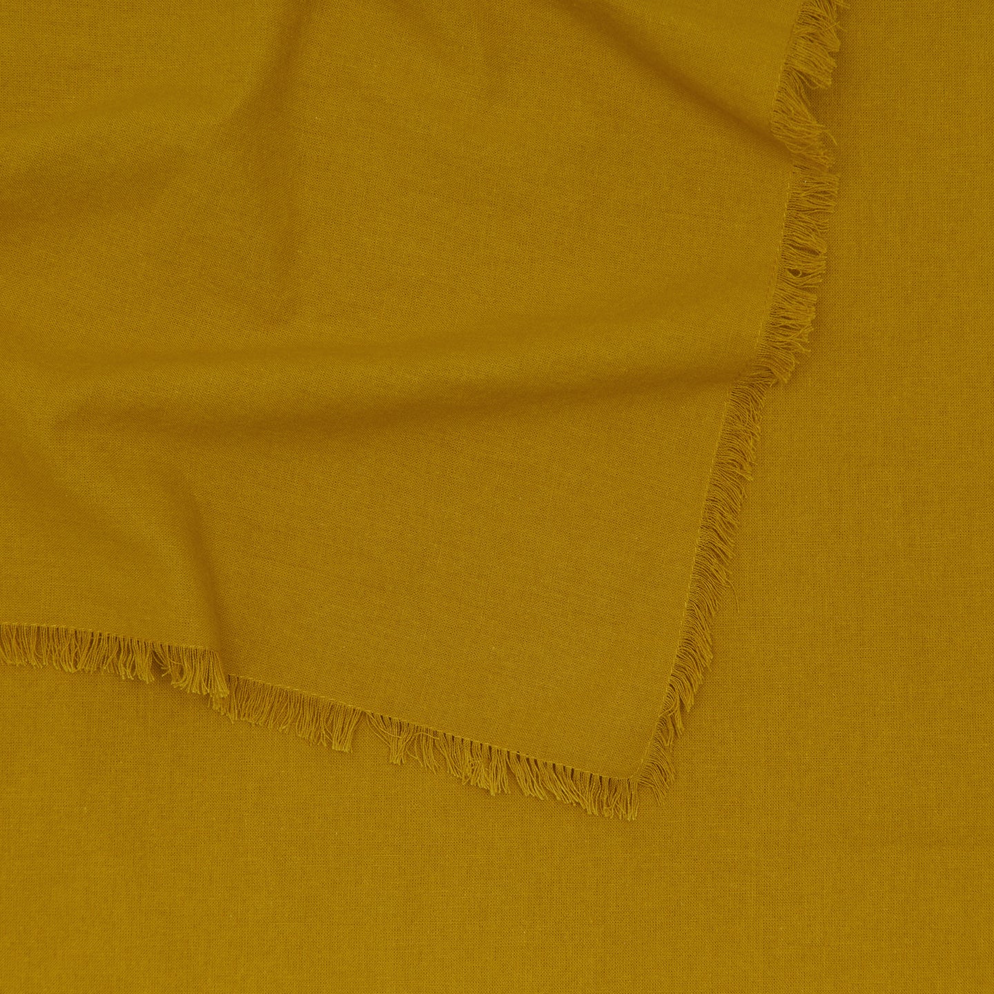Essential Cotton Tablecloth, Mustard