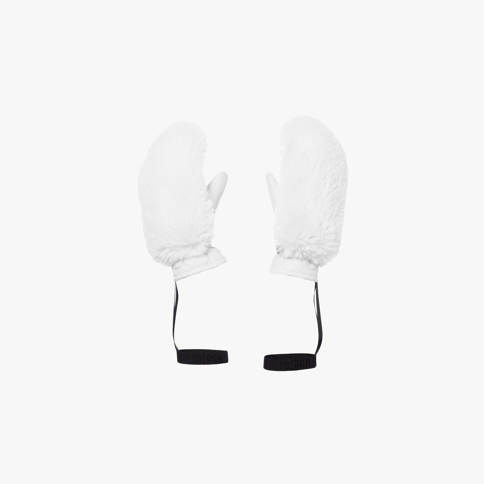 Hill Mittens, White