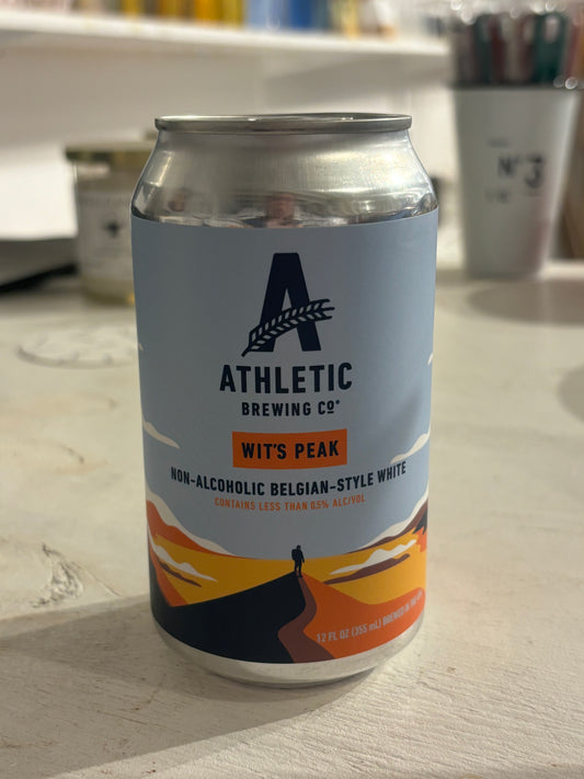 Individual Wit's Peak Belgian Style White  - Athletic Brewing Company