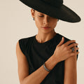 Isadora Striped Ring
