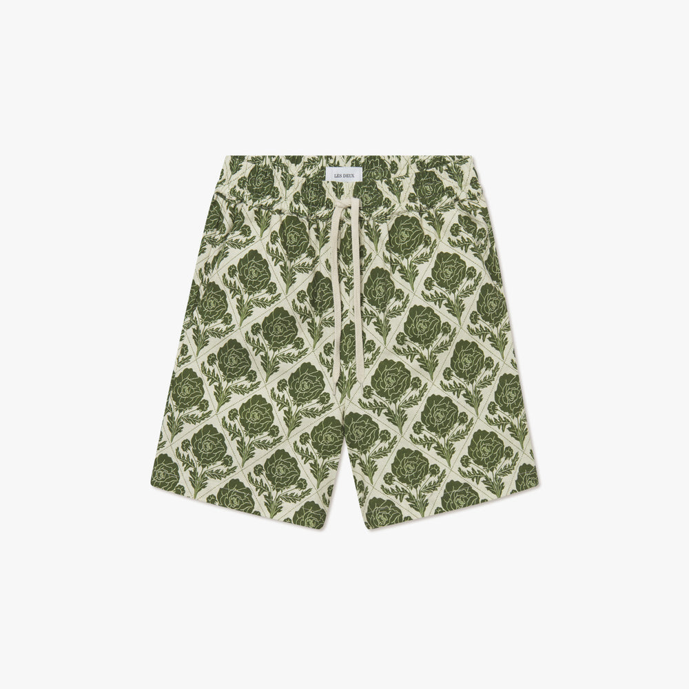 Lesley Flower Tile AOP Shorts