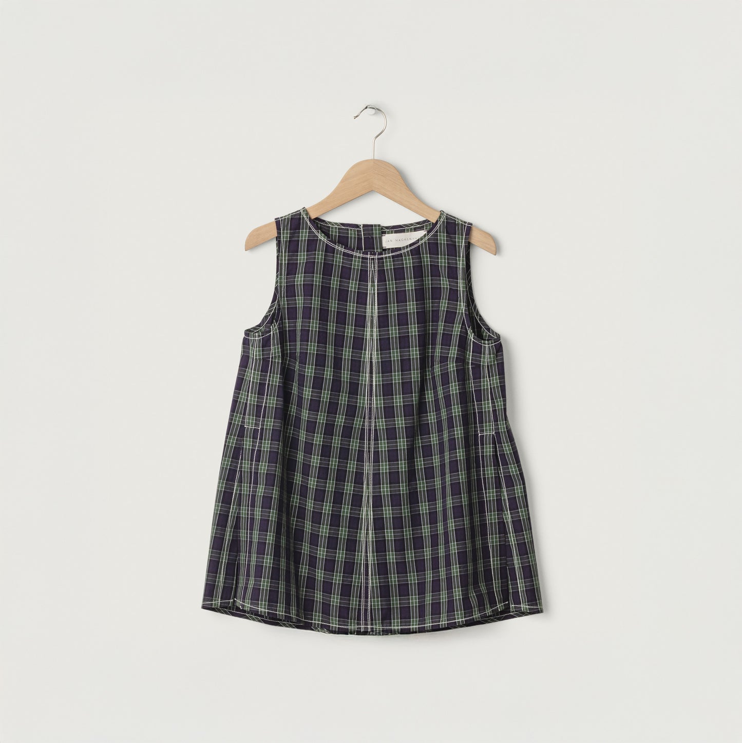Louise Tank, Purple Check