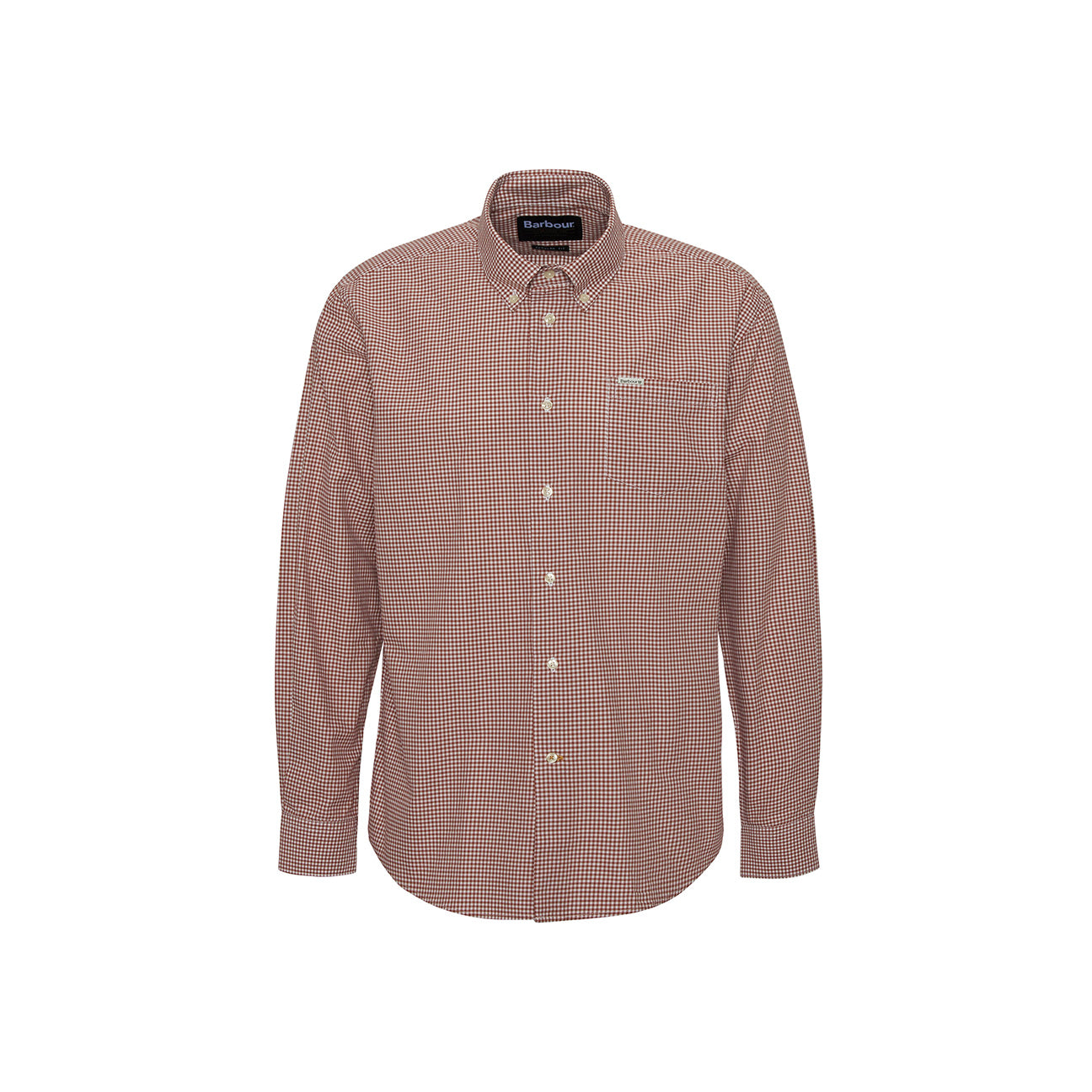 Finwell Gingham Tailored Fit Shirt