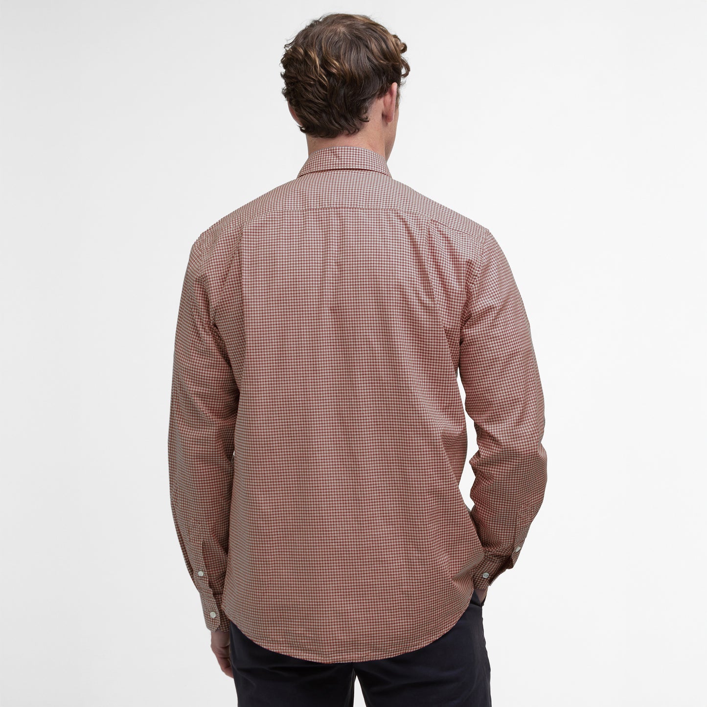 Finwell Gingham Tailored Fit Shirt
