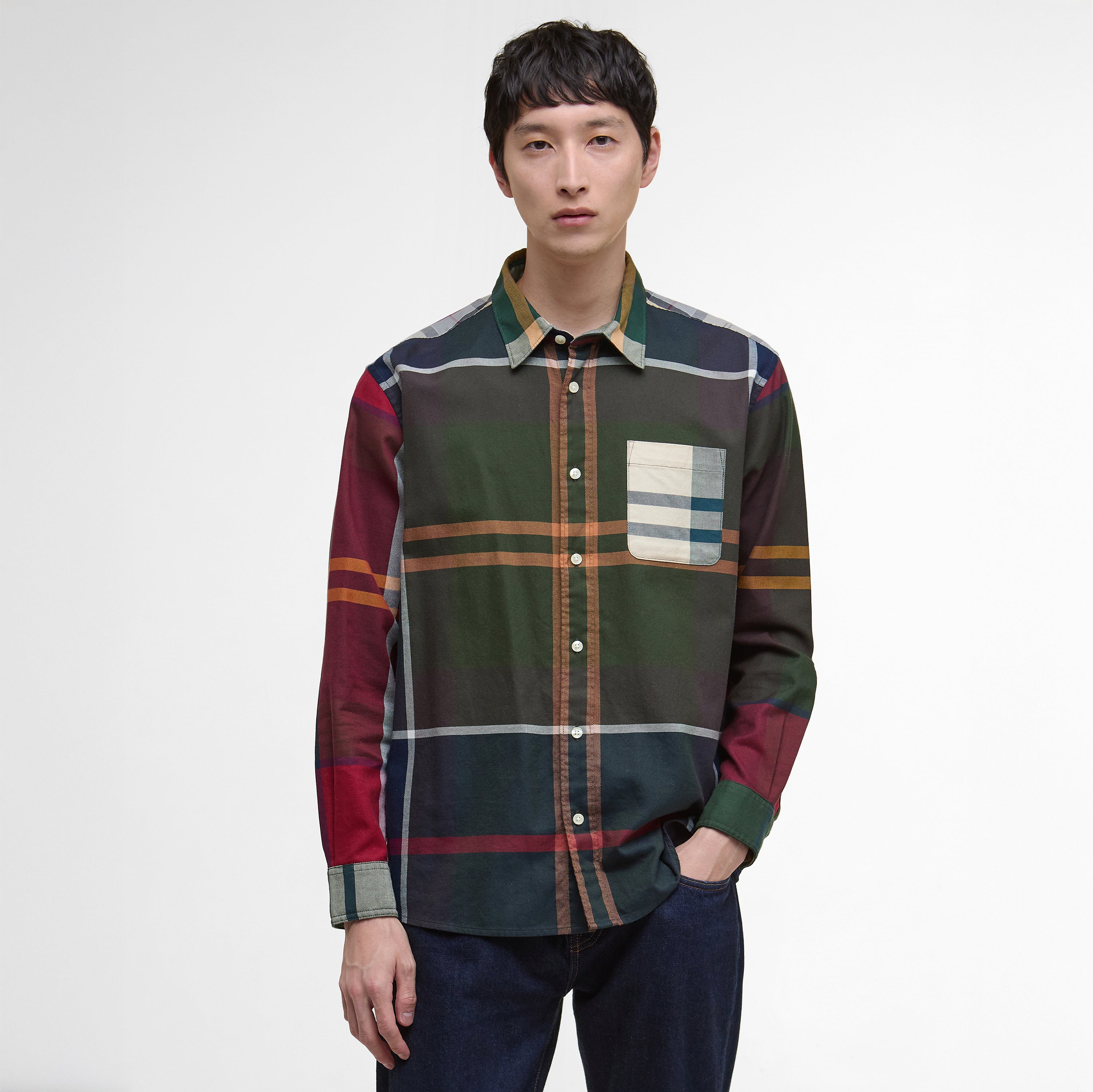 Patchwork Tartan Shirt