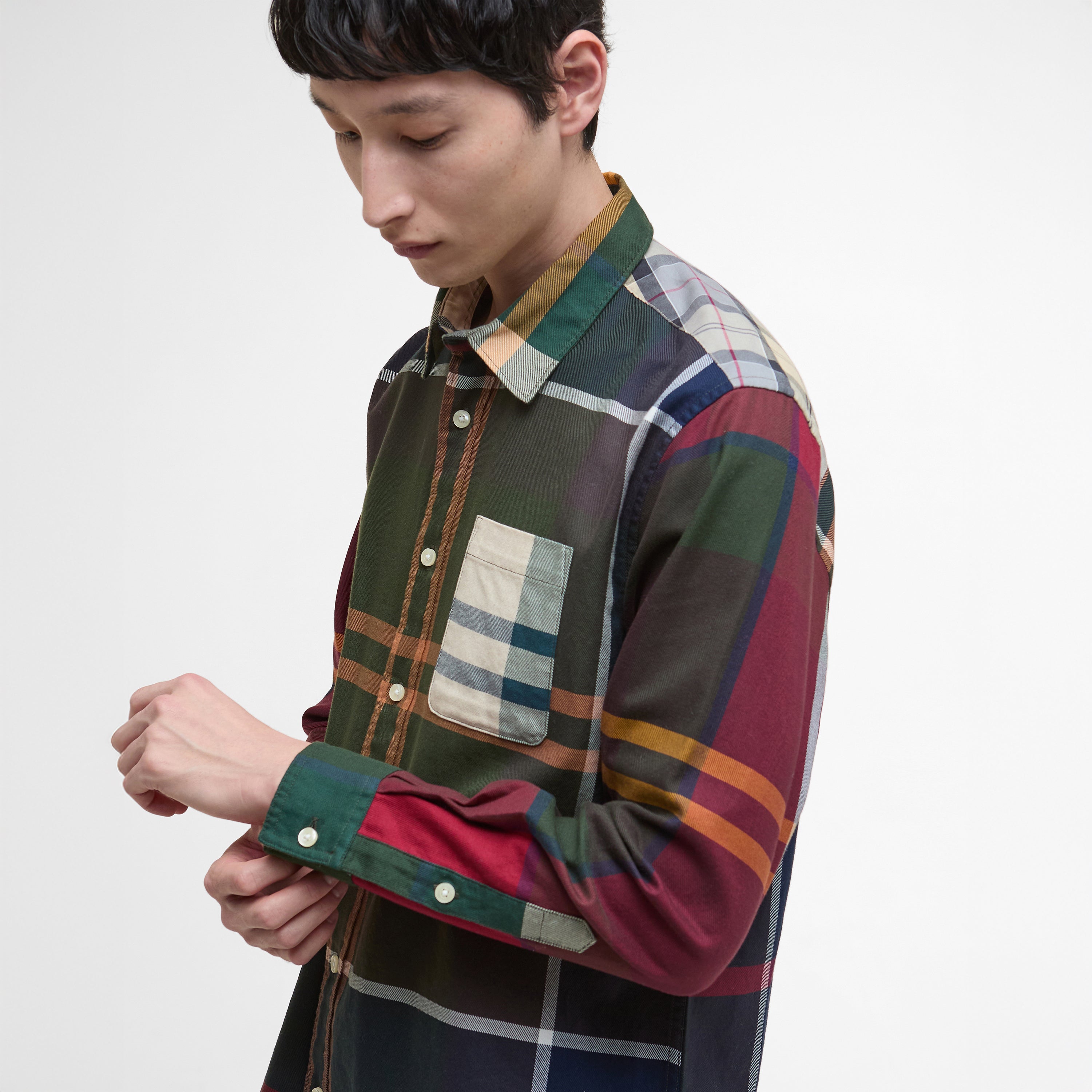 Patchwork Tartan Shirt