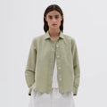 W Simple Shirt, Pale Green