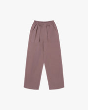 One Tuck Wide Fatigue Pants - Light Pink