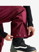 Powstar Pants - Burgundy Crush