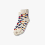 Merino Lambs Wool Room Socks "Native" - Ivory