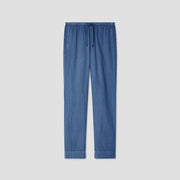Triple Gauze Haven Pant, Union Blue