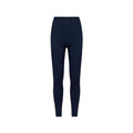 Sophia Legging by Halfdays in dark blue, featuring a high-waisted, seamless nylon design for an impeccable fit, displayed against a plain white backdrop.