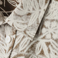 Thyme Jacket, Block Print Brown Floral