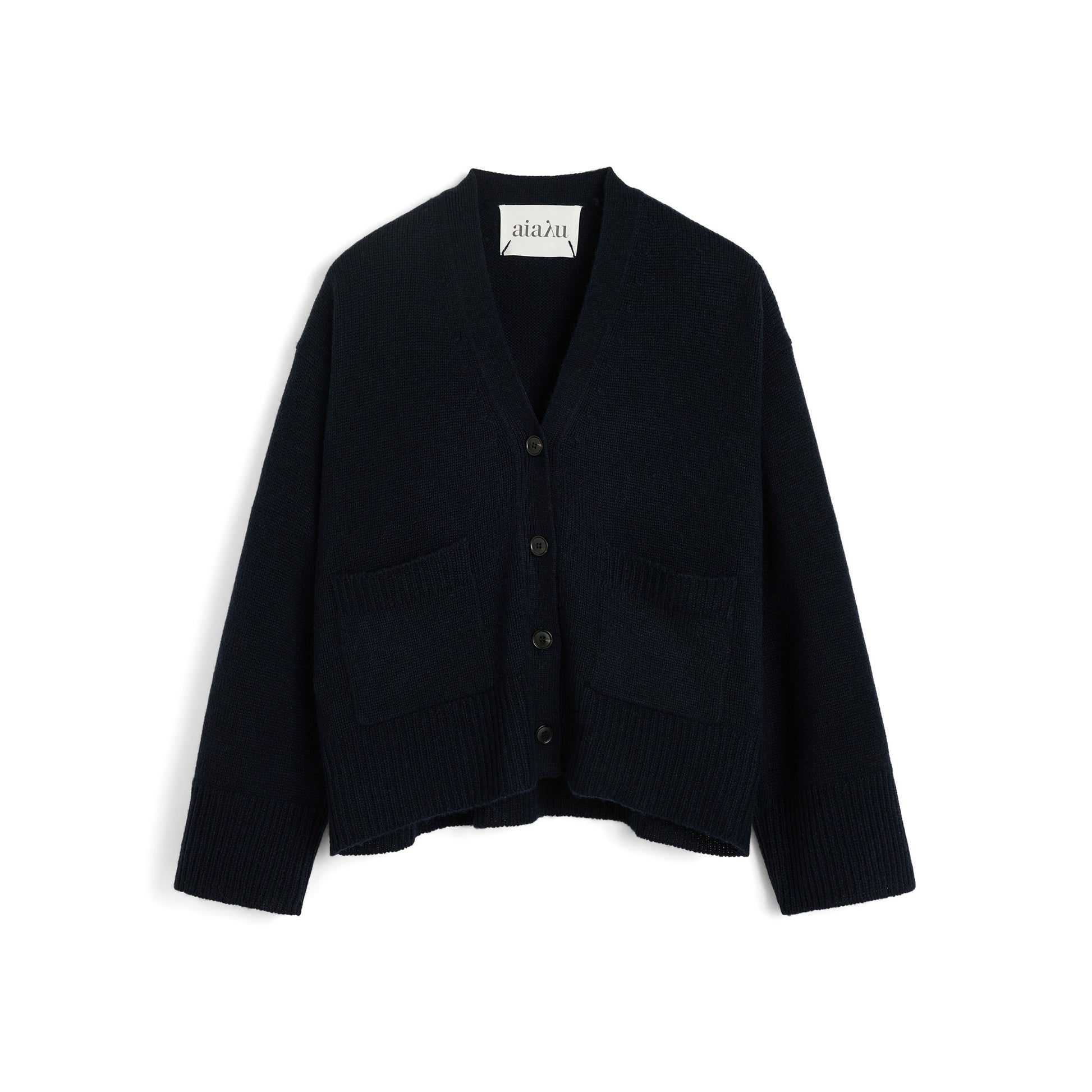 Aiayu W Cardigan Black Blue / XS Cora Cardigan