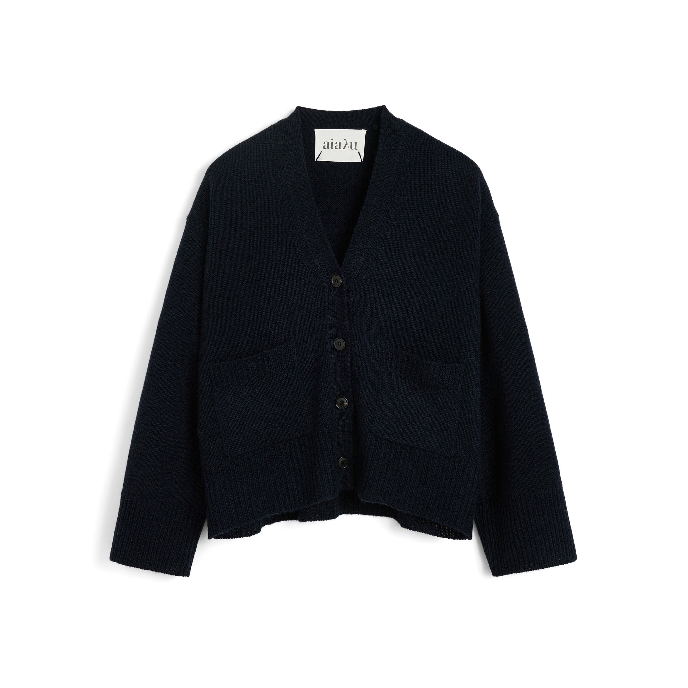 Aiayu W Cardigan Black Blue / XS Cora Cardigan