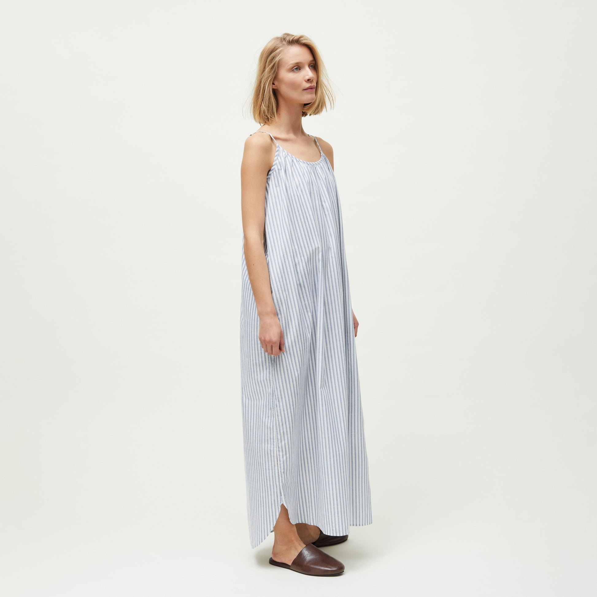 Chetna Cotton Strap Dress Long Verano