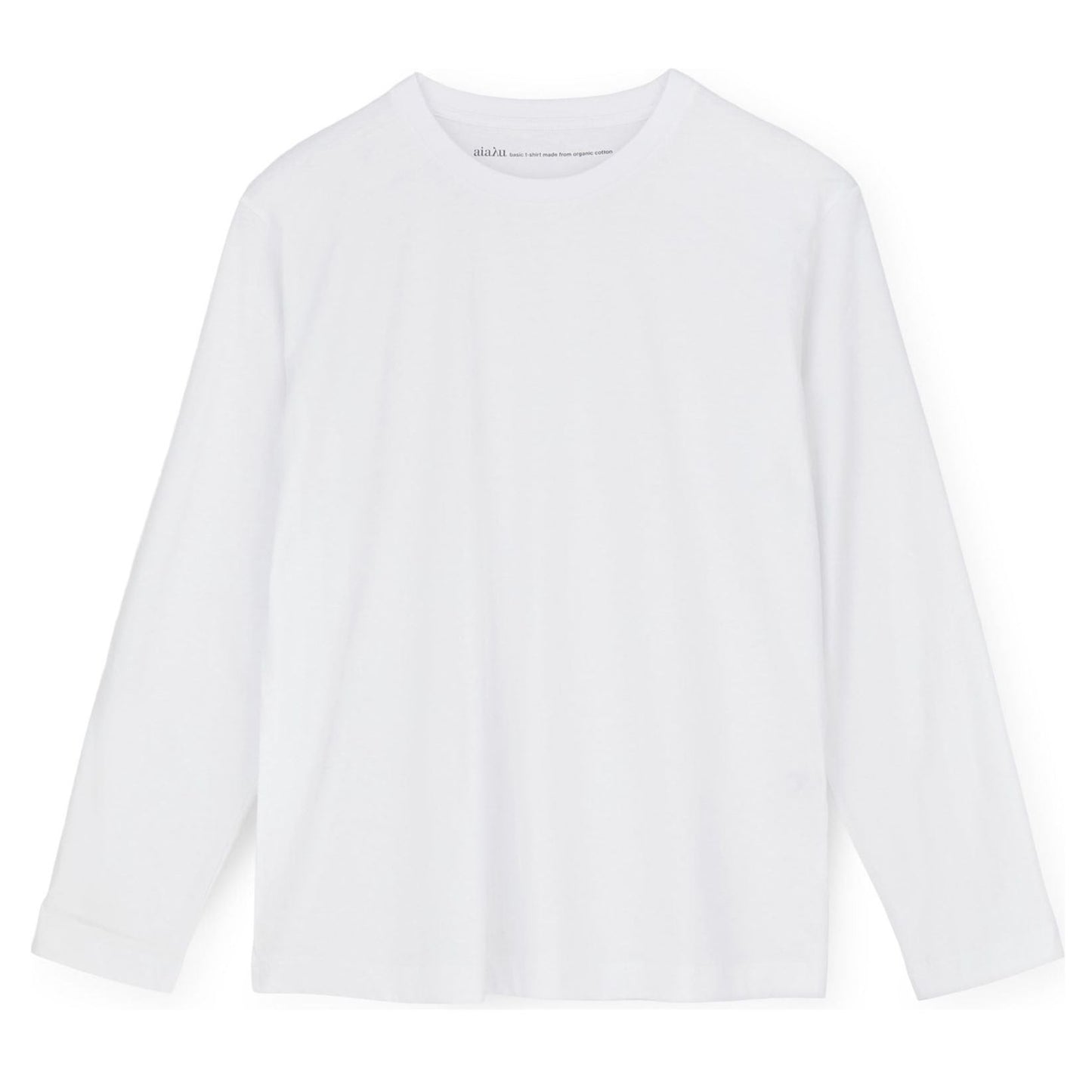 Aiayu W L/S Tshirt LS Two Pack, White & Undyed
