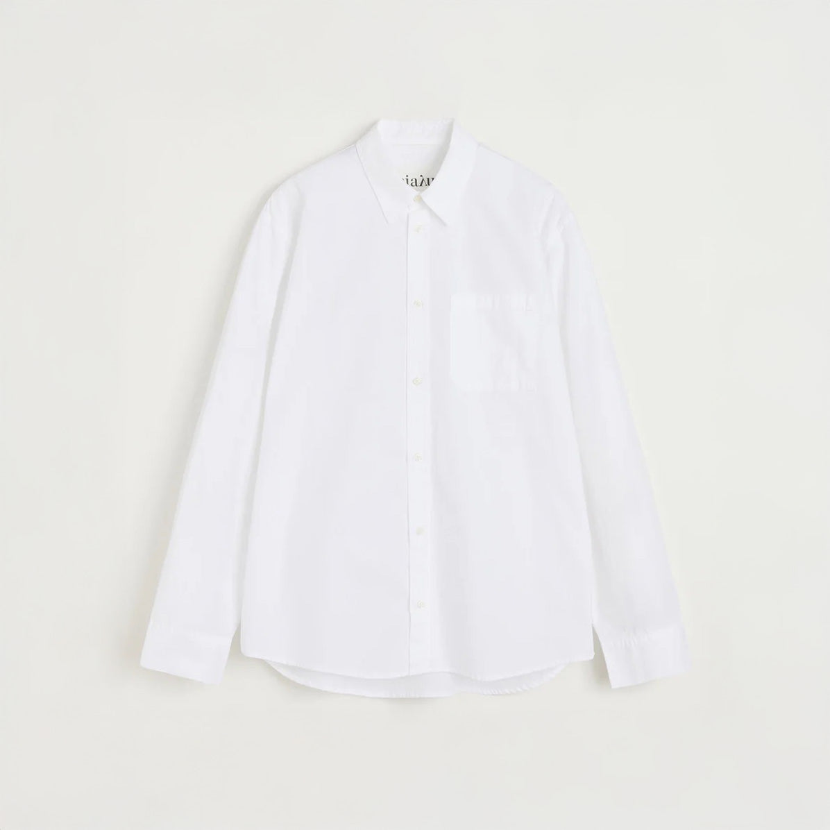 Aiayu W LS Button Down Shirt White / XS Classic Chetna Cotton Shirt