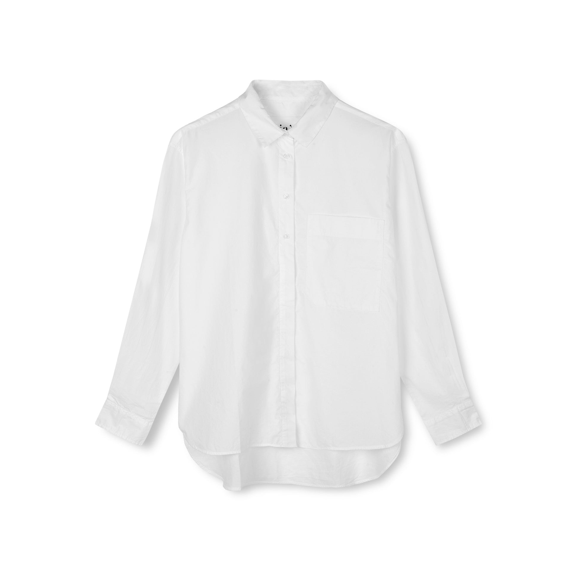 Aiayu W LS Button Down Shirt White / XS Lynette Chetna Cotton Shirt