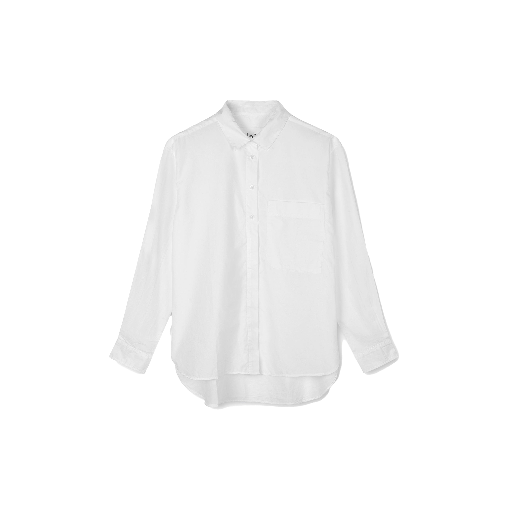Aiayu W LS Button Down Shirt White / XS Lynette Shirt